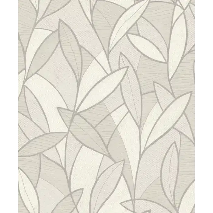 Behang met bladerenprint AL26230