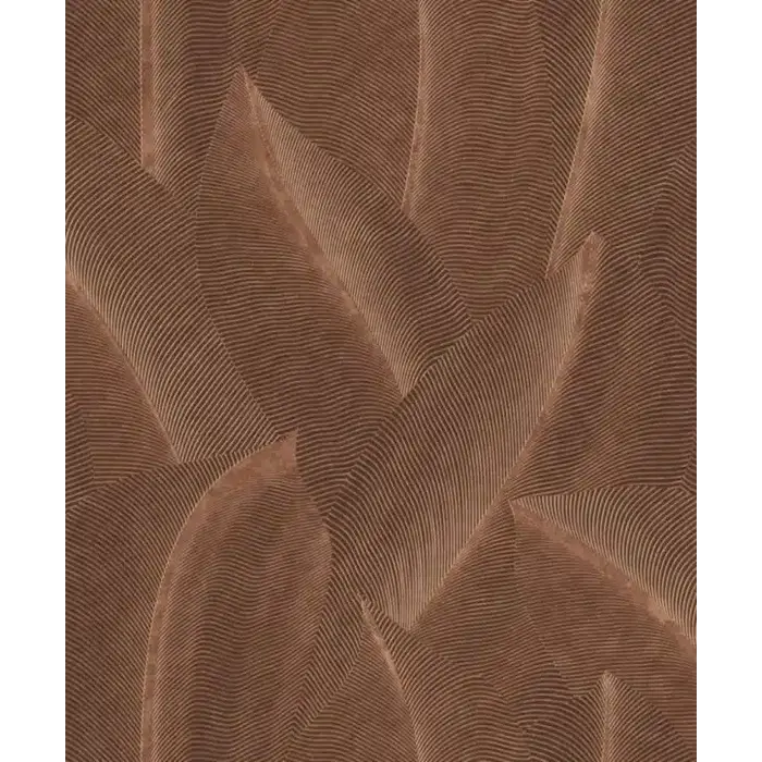 Behang met stylistische bladeren AL26222