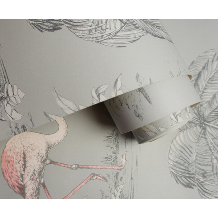 Imaginarium 2 - flamingo grijs/roze 12381