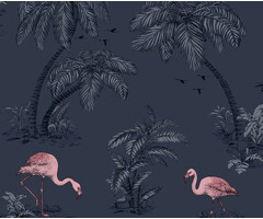 Imaginarium 2 - flamingo d.blauw/roze 12382