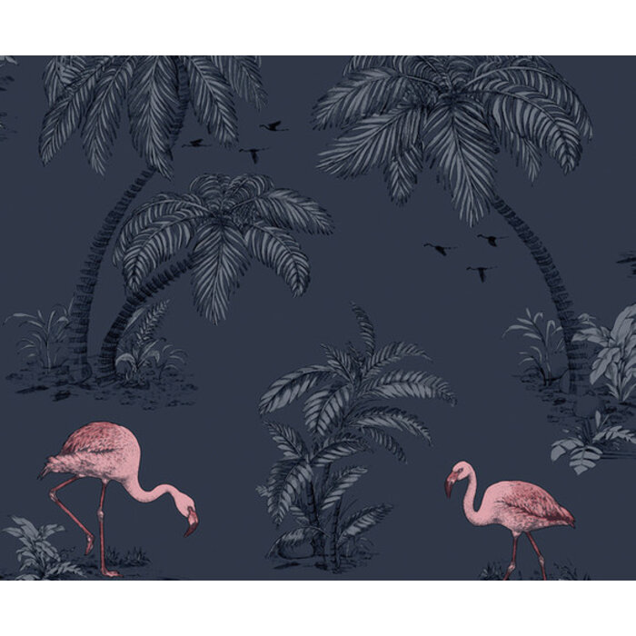 Imaginarium 2 - flamingo d.blauw/roze 12382