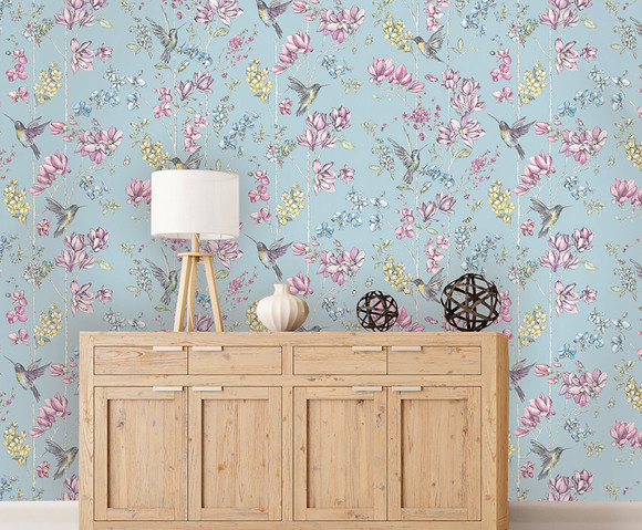 Imaginarium 2 - kolibri blauw/roze 12391