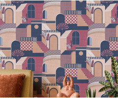 Imaginarium 2 - Medina Red/Navy 13103