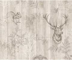 Imaginarium 2 - Stag Wood Panel Beige 90091
