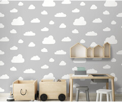 My Kingdom - Clouds grijs/wit A618-19