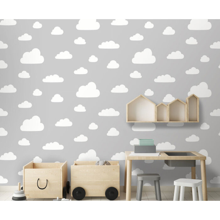 My Kingdom - Clouds grijs/wit A618-19