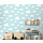 My Kingdom - Clouds blauw/wit A618-21
