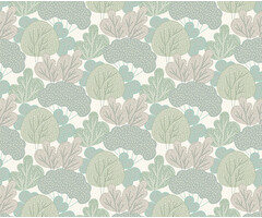 My Kingdom - Leaves groen A968-14