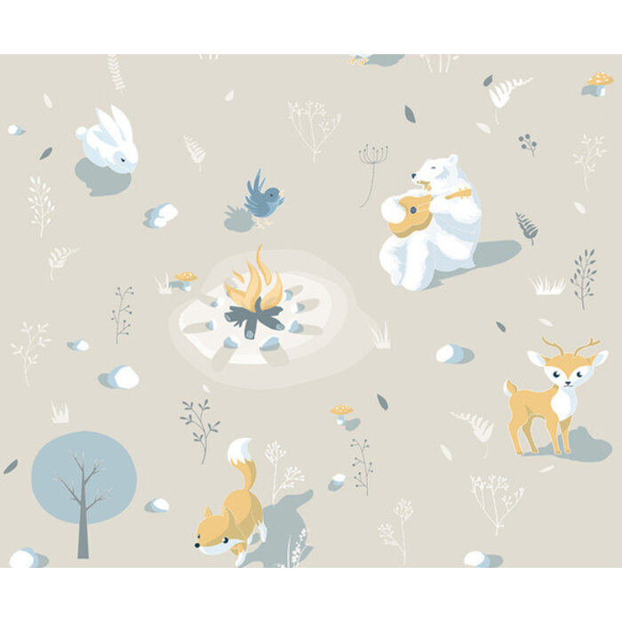 My Kingdom - Campfire Animals beige L313-07