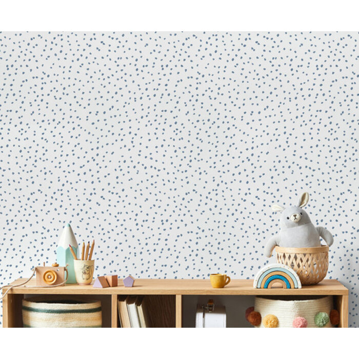 My Kingdom - Dots Small wit/blauw L993-01