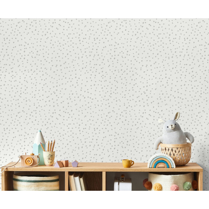 My Kingdom - Dots Small wit/grijs L993-09