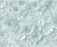My Kingdom - Roses blauw M446-04