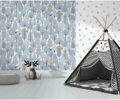 My Kingdom - Forest Animals blauw M516-11