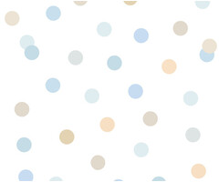 My Kingdom - Dots Large beige/blauw M519-01
