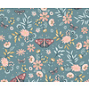 My Kingdom - Butterflies blwgroen/roze M581-04