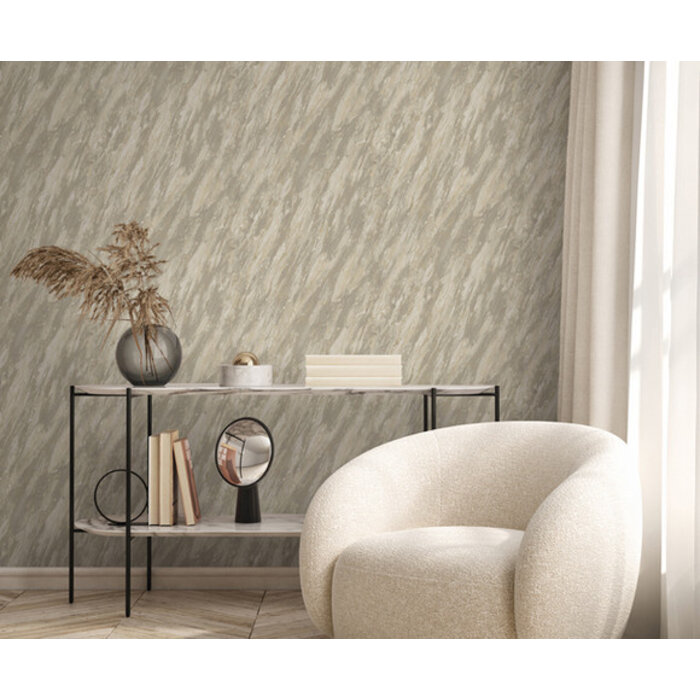 Venezia - Marbre beige/goud glitter M663.17