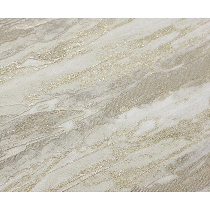 Venezia - Marbre beige/goud glitter M663.17