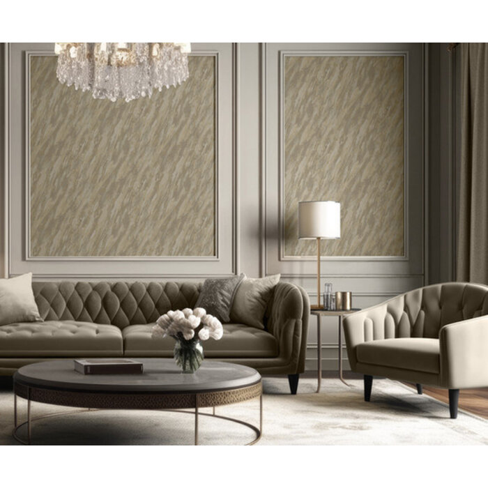 Venezia - Marbre beige/goud glitter M663.17