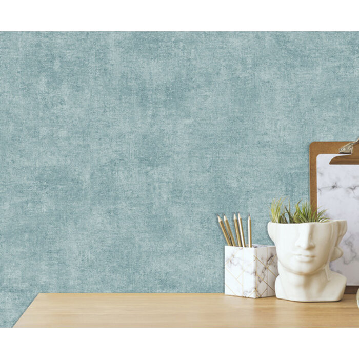 Structures - uni blauw glitter