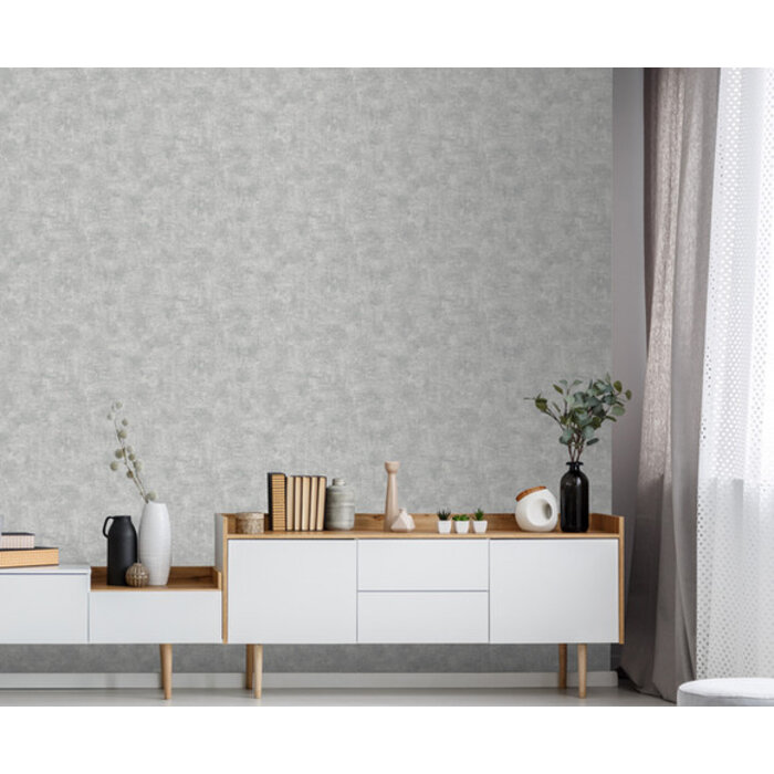 Structures - uni grijs glitter