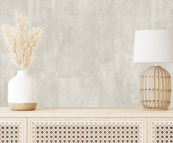 Structures - uni lichtgrijs L991-09