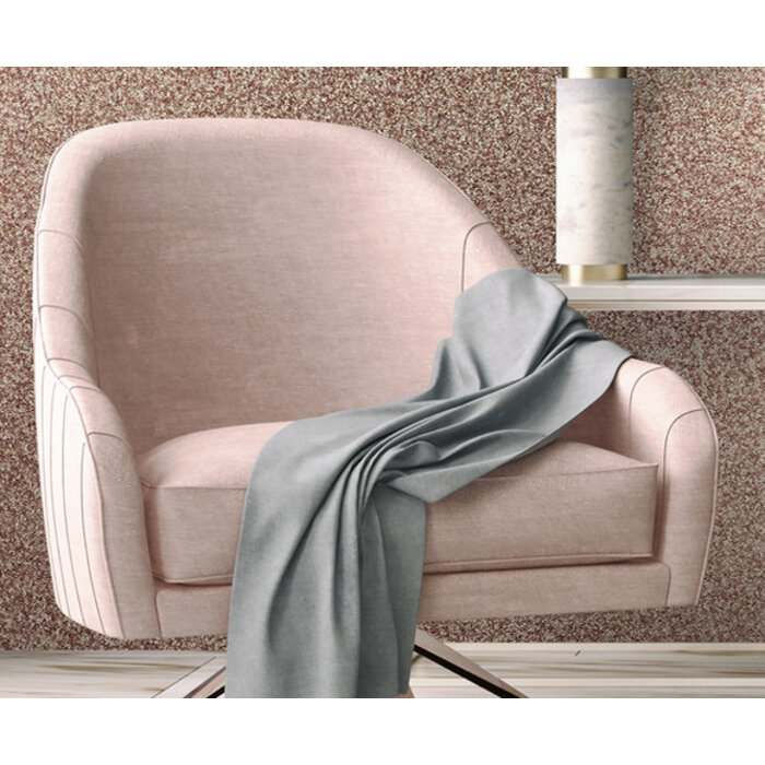 Structures - uni glitter oudroze M415-05