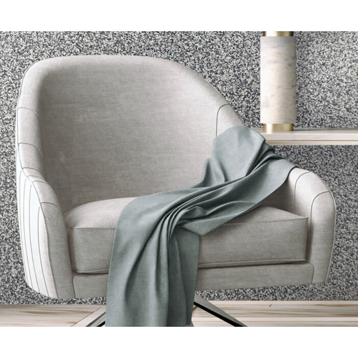 Structures - uni glitter zwart