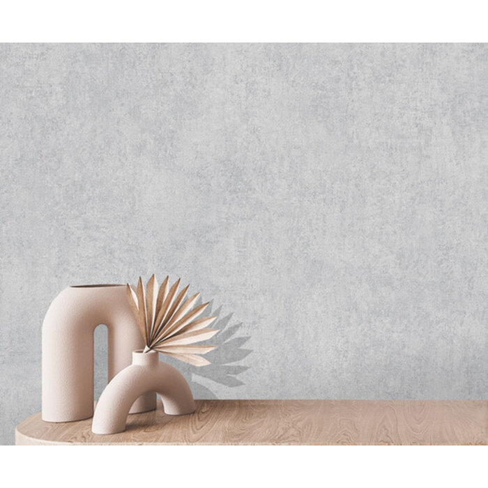 Structures - uni grijs glitter M552-09