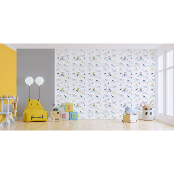 AS Creation Little Love behang Safari 38114-1