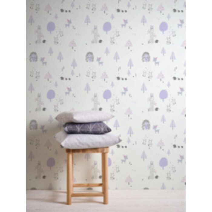 AS Creation Little Love behang Bosdiertjes 38117-1