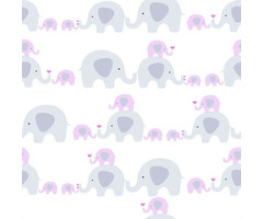 AS Creation Little Love behang Olifantjes 38113-2