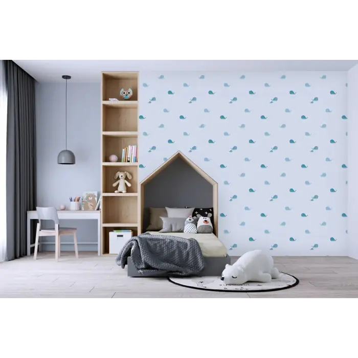 AS Creation Little Love behang Walvis 38144-1