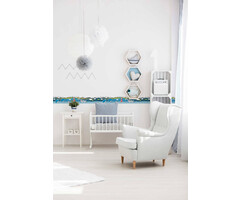 VISSENDE ZEELEEUW BEHANGRAND - AS Creation Lovely Kids 403734