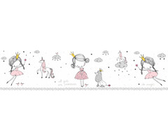 EENHOORN MET PRINSES BEHANGRAND - AS Creation Lovely Kids 403755