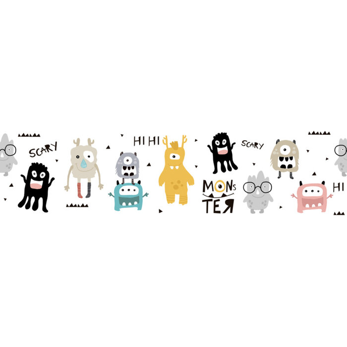 MONSTER PARTY BEHANGRAND - AS Creation Lovely Kids 403754