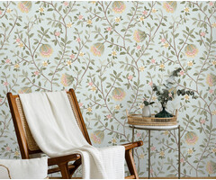 Botanique - Tree Branch blauw/roze