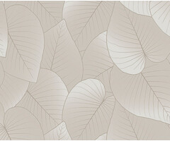Botanique - Big Leaves beige
