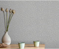 Botanique - Small Leaves grijs