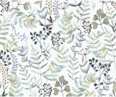 Botanique - Botanical Leaves wit/groen