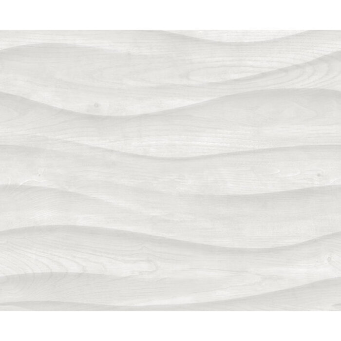 Brut - hout horizontaal lichtgrijs