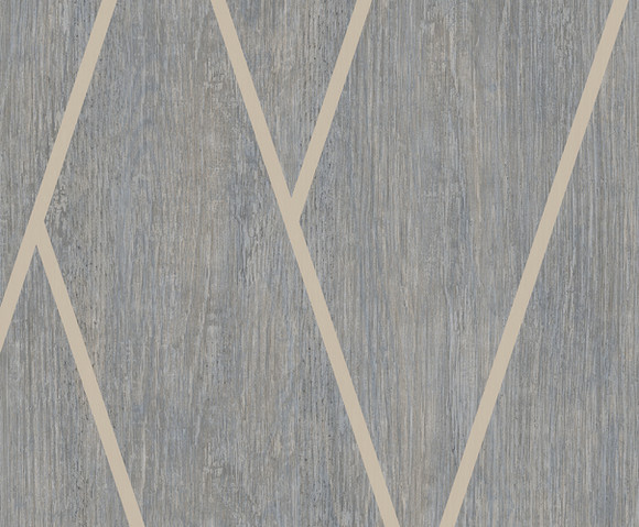 Brut - hout/visgraat grijs