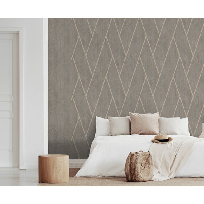 Brut - hout/visgraat bruin