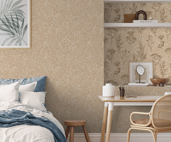 Brut - kurk/bloem beige