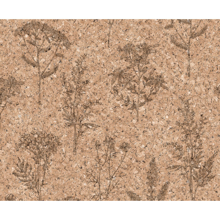 Brut - kurk/bloem lichtbruin