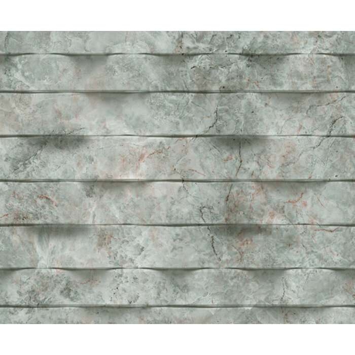 Brut - steen 3D groen