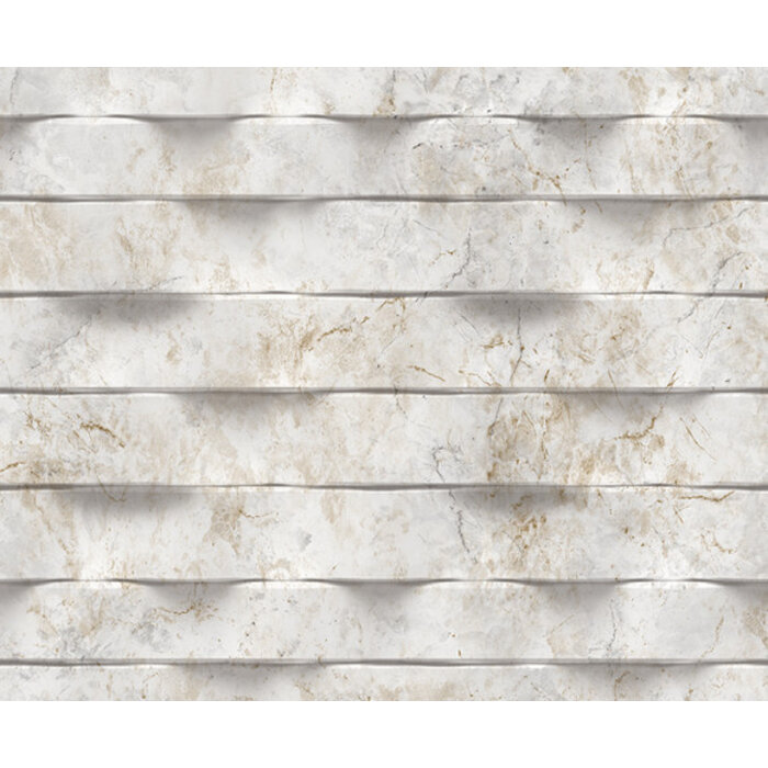 Brut - steen 3D grijs