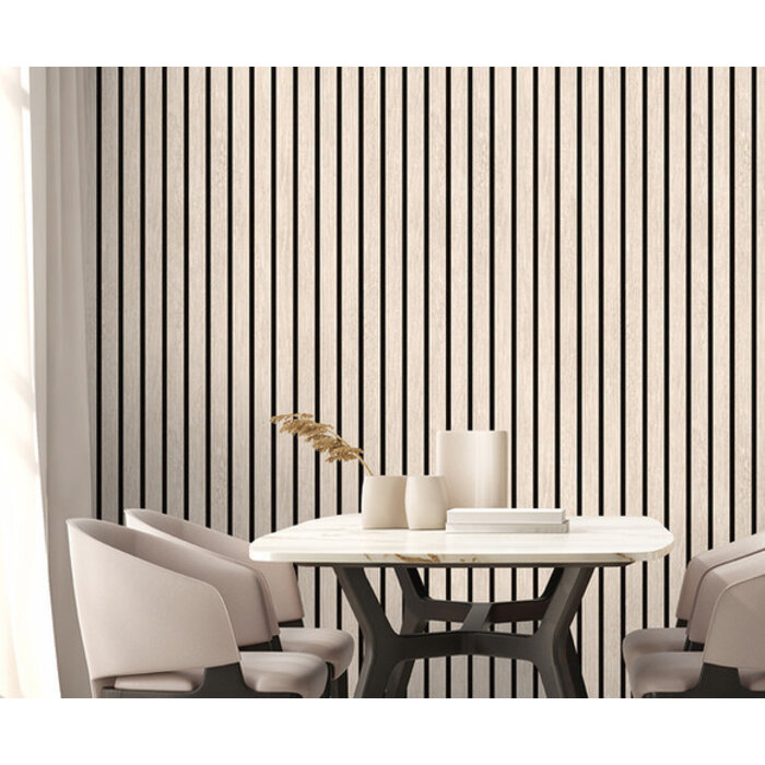 Brut - planken creme/zwart