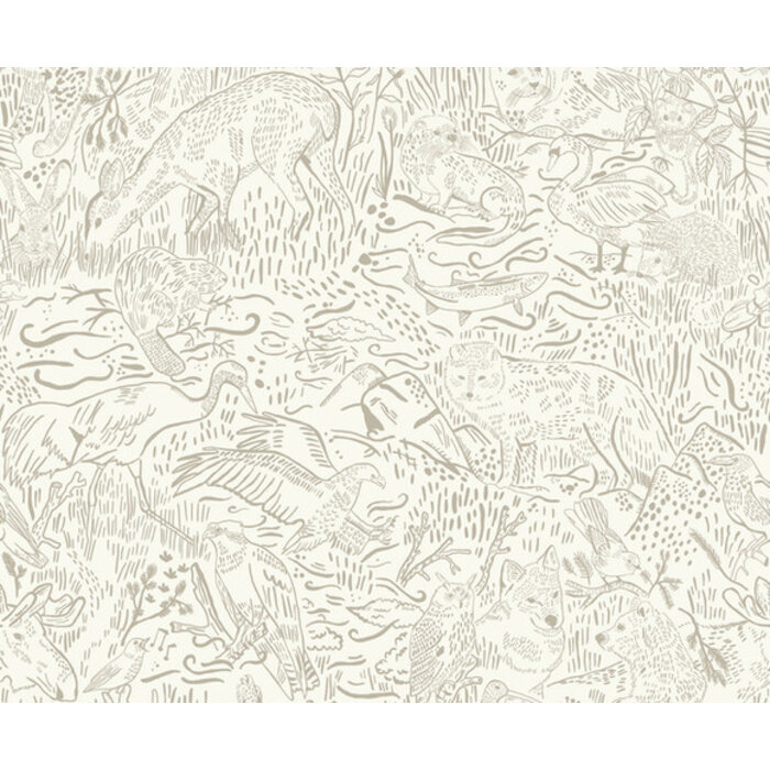 Klara & Tove - Landskapsdjur White