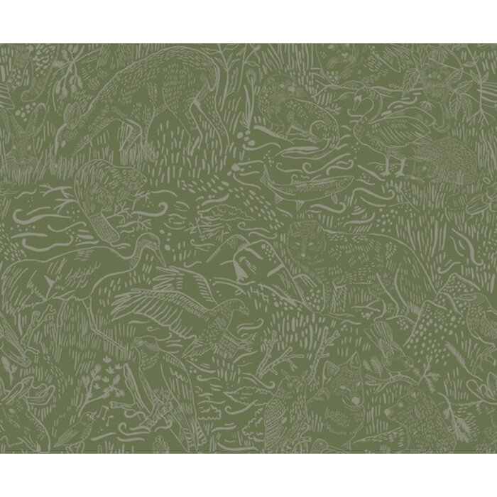 Klara & Tove - Landskapsdjur Green