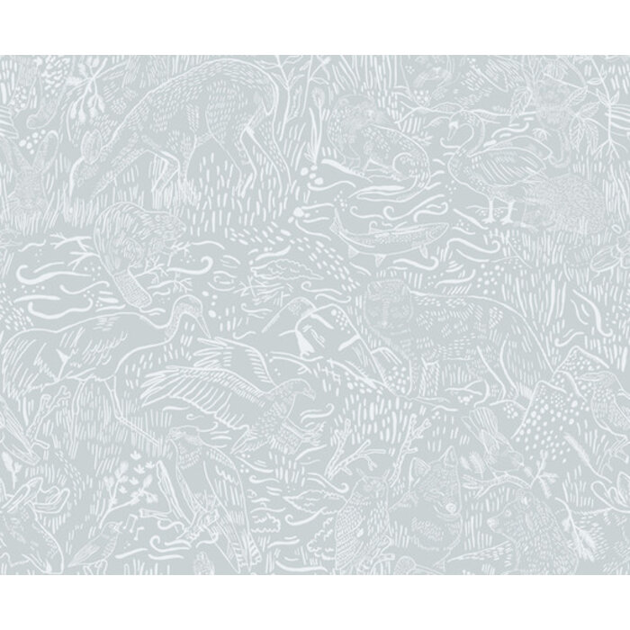 Klara & Tove - Landskapsdjur Light Green